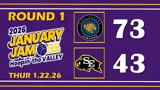 January Jam - Round 1 - Mill Valley vs Wichita Southeast --- Thursday, January 22, 2026