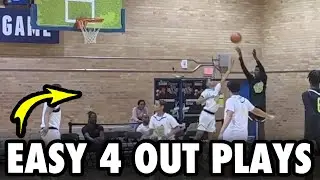 Easy 4 Out Basketball Plays For Kids