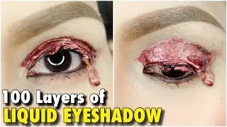 100 Layers of LIQUID EYESHADOW