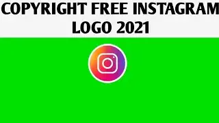 Instagram green screen | green screen Instagram logo | animation | no copyright | copyright free |