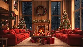 ❄️ Snowy Night Piano Music | Cozy Winter Ambience for Deep Sleep, Study, Focus & Relaxation 🔥
