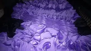 Gabungan Teknik Fabric Manipulation (Tucking, Circles, Ruffle)