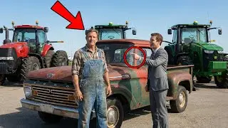 Drove Rusty Pickup to Dealership… They Laughed, Then He Bought Best 3 Machines