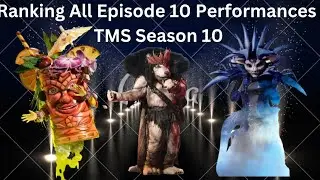 Ranking All Episode 10 Performances (Rock Night) | Masked Singer Season 10