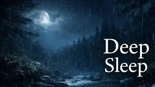 🔴 LIVE Deep Sleep Delta Waves with Rain | 25 Hz Sleep Sounds for Full Night Rest