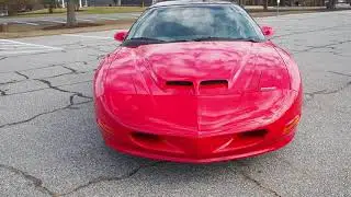 *RARE* 1-of-80 Produced 1997 Bright Red Pontiac Formula Firebird WS6 6-Speed  !!  Sold !