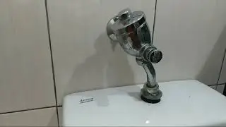 PERBAIKI Urinal Manual,Air mengalir terus @URIP TEKNIK