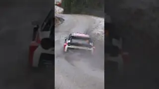 Lancia Ypsilon Rally2 debut 😍 #lancia#ypsilon#hf#rally2#debut#wrc2#rmc#rallymontecarlo