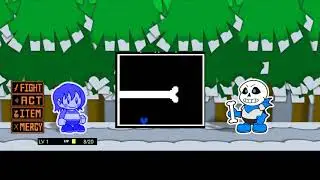 【UNDERTALE】underswap - paper swap sans - スワップサンズ戦【ペーパーマリオ風】