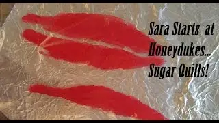 Sara makes Sugar Quills