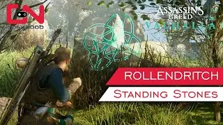 AC Valhalla Rollendritch Standing Stones Mystery Puzzle Brendan of Glonfert Gloucestershire