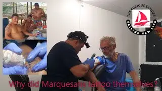 Rendt gets a Marquesan tattoo  | The Curious Sailors