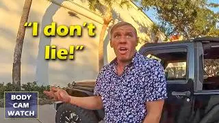 The Moment Man Realizes His Scam is Falling Apart