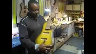 Brubaker bass Malcolm bass builder guitar shop