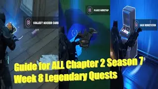 Plant Wiretaps at Different Key Locations Interact with an IO Operative's Computer Fortnite