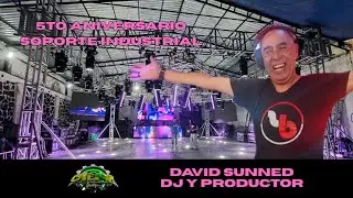 DAVID SUNNED DJYP x CHERSY DISCOTHEQUE en el 5to ANIVERSARIO de SOPORTE INDUSTRIAL, LA NOCHE ES ASI