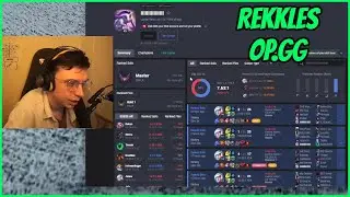 Caedrel Reacts To REKKLES' Support op.gg