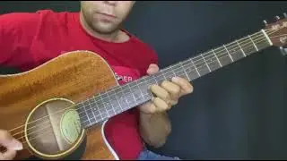 Teste viol&atilde;o fender CD60-CE all Mahogany soho luthieria