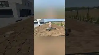 Land leveling. #garden #gardeningideas #construction