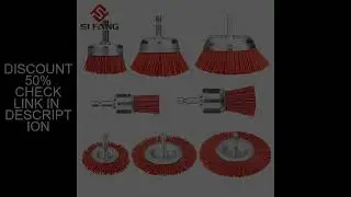 Nylon Cup Brush Abrasive Wire Wheel Brush for Drill Rotary Tool Wood Polishing Deburring Cleaning Cl