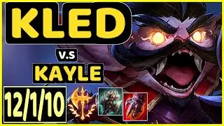 GIMGOON (KLED) vs KAYLE - 12/1/10 KDA TOP CHALLENGER GAMEPLAY - EUW