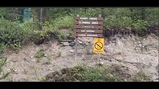Perry Creek climbing area