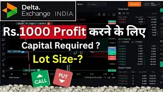 Crypto Trading Me Rs.1000 Profit Kaise Kare | How Much Capital Required ?