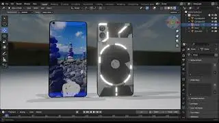 Modeling Nothing Phone 2 from Scratch in Blender - Full Workflow Tutorial