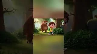 Part 5 Jamie Meets the Gruffalo  | Learn Bravery & Kindness | kids Bedtime Story
