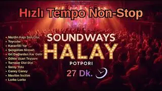 Hızlı Halay Potporisi ⚡ 11 T&uuml;rk&uuml; Non-Stop Remix | Davul Zurna Coşkusu