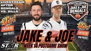 BENGALS vs BILLS Postgame SHOW: Jake & Joe Reactions, Analysis, Bengals Themed Jukebox Giveaway!🔥