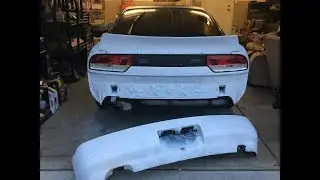 Remove Rear Bumper on Nissan 240sx S13