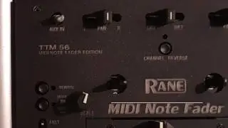 Rane TTM56 with MIDI Note Fader mod
