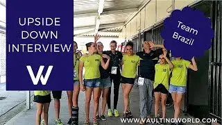 FEI World Equestrian Games Tryon 2018 Vaulting | Upside Down Interview | Team Brazil