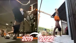 My 3 Years HandStand's Evolution - 2019/2022