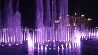 World's Largest Fountain | The Palm Fountain Dubai at The Pointe | The Royal Atlantis Hotel