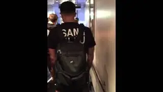 Adam Lambert & I were on the same Qantas Flight- TOH2016 Oz MELB-ADEL