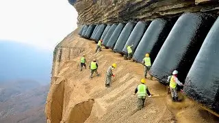 Pourquoi la Chine a enfoui des milliers de tonnes de béton dans une montagne à 2 000 pieds