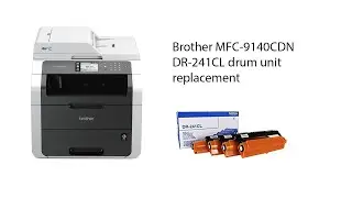 Brother MFC-9140CDN DR-241CL сброс барабана