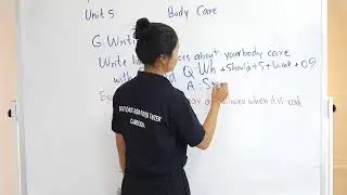 English Grade 6 Chapter 3 My Body, Unit 5 Body Care (Session 3)