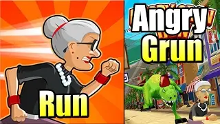 Angry Gran Run {!!!} Gameplay Walkthrough #1 &mdash; FREE GAME