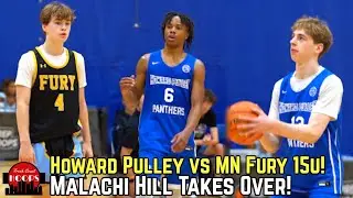 Howard Pulley Gets TESTED By Minnesota Fury In NHR State 15u Title Game!