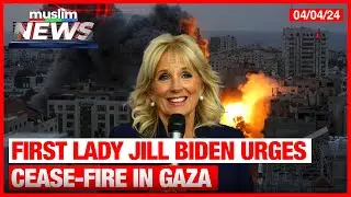 First Lady Jill Biden Urges Cease Fire In Gaza