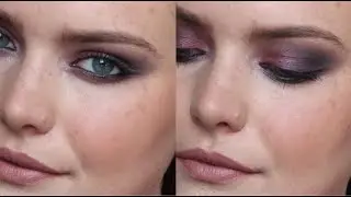 Purple Smokey Eye feat Aether Beauty Amethyst palette | Isabella