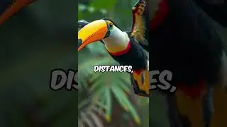 The Mighty Toucan: 3 Fun Facts! 🦜  #Toucan #Birds #NatureLovers #ExoticBirds #AnimalFacts #Wildlife