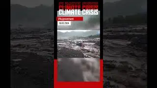 🔥🌋 Удивительно, но это правда: вулкан Семеру в Индонезии проснулся, вызвав грязевой поток!