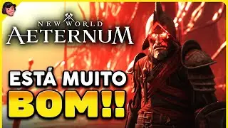 New World Aeternum esse MMORPG est&aacute; muito DIVERTIDO de JOGAR em 2025!