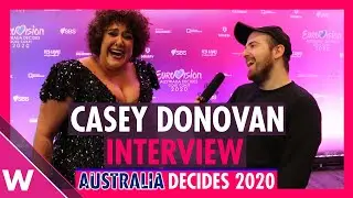 Casey Donovan &ndash; &ldquo;Proud&rdquo; (Eurovision Australia Decides 2020) | Interview