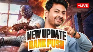 🔴LIVE - NEW RANK PUSH MODE IN NEW 3.4 UPDATE | ROAD TO CONQUEROR