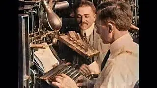 Making a Living (1914) - 1st Charlie Chaplin Movie - color (Laurel & Hardy)